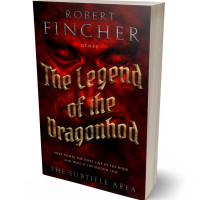 3D view of Premade Fantasy Book Cover - Wood Bark