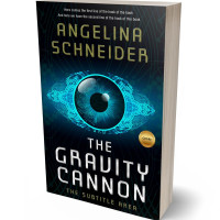 Tablet view of Black Pearl #3247 - Premade Science Fiction Book Cover