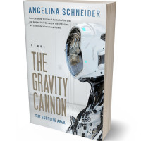 3D view of Premade Science Fiction Book Cover - Iron