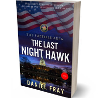 3D view of Premade Action & Adventure Book Cover - Revolver