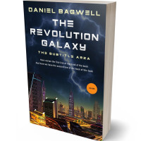 3D view of Premade Science Fiction Book Cover - Ebony Clay