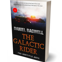 3D view of Premade Science Fiction Book Cover - Cod Gray