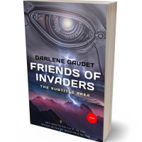 3D view of Premade Science Fiction Book Cover - Scarpa Flow