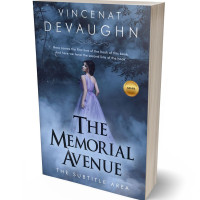 3D view of Premade Romance Book Cover - Fiord