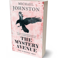 3D view of Premade Horror Book Cover - Outer Space