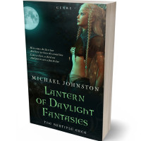 3D view of Premade Fantasy Book Cover - Aztec