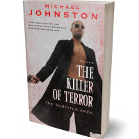 3D view of Premade Mystery & Thriller & Suspense Book Cover - Cod Gray