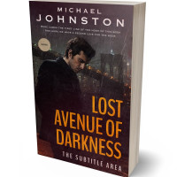 3D view of Premade Mystery & Thriller & Suspense Book Cover - Cocoa Brown