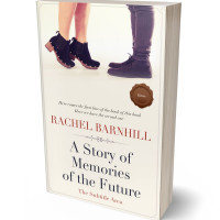 3D view of Premade Romance Book Cover - Spring Wood