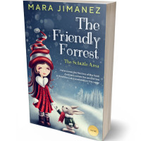 3D view of Premade Fantasy Book Cover - Pickled Bluewood