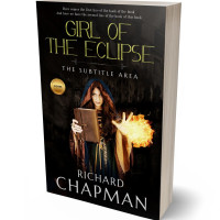 3D view of Premade Fantasy Book Cover - Laser