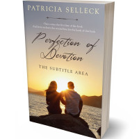 3D view of Premade Romance Book Cover - Vanilla