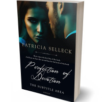 3D view of Premade Romance Book Cover - Ebony