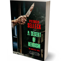 3D view of Premade Mystery & Thriller & Suspense Book Cover - Marshland