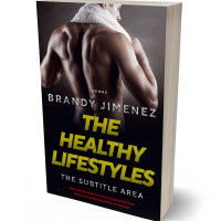 3D view of Premade Health & Dieting & Fitness Book Cover - Gimblet
