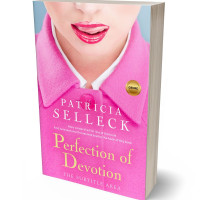 3D view of Premade Health & Mind & Body Book Cover - Persian Pink