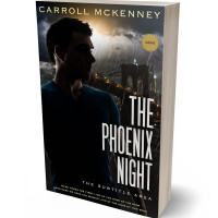 3D view of Premade Action & Adventure Book Cover - Cod Gray