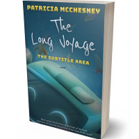 3D view of Premade Science Fiction Book Cover - Casal