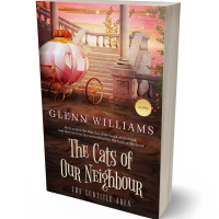 3D view of Premade Fantasy Book Cover - Petite Orchid