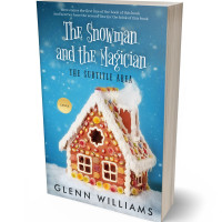 3D view of Premade Children's Book Cover - Akaroa