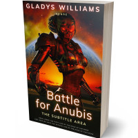 3D view of Night Rider #3751 - Premade Science Fiction Book Cover