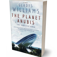 3D view of Premade Science Fiction Book Cover - Ebony Clay