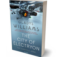 3D view of Premade Science Fiction Book Cover - Hoki