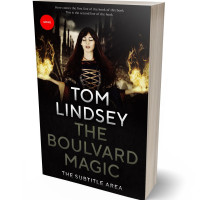 3D view of Premade Fantasy Book Cover - Gondola