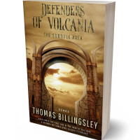 3D view of Premade Fantasy Book Cover - Driftwood