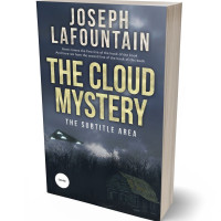 3D view of Premade Science Fiction Book Cover - Bright Gray