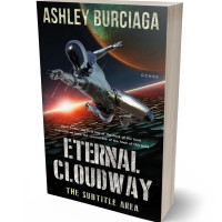 Tablet view of Quicksand #3869 - Premade Science Fiction Book Cover