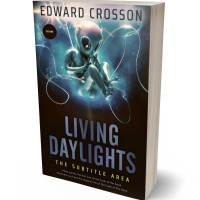 3D view of Premade Science Fiction Book Cover - Shark