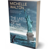 3D view of Blue Bayoux #3936 - Premade Apocalyptica Book Cover