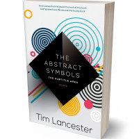 Tablet view of Iron #3952 - Premade Abstract Book Cover