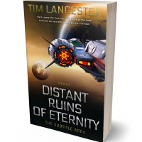 Tablet view of Tan #3967 - Premade Science Fiction Book Cover