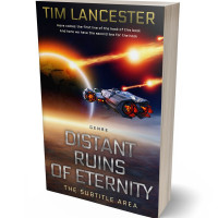 Tablet view of Cocoa Brown #3968 - Premade Science Fiction Book Cover