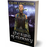 3D view of Premade Fantasy Book Cover - Baltic Sea