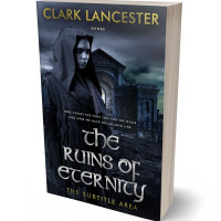 3D view of Premade Horror Book Cover - Mirage