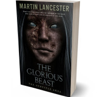3D view of Premade Horror Book Cover - Cod Gray