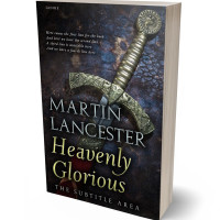 3D view of Premade Historical Book Cover - Thunder