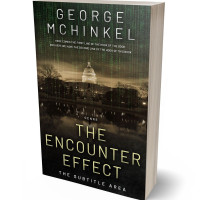 3D view of Premade Action & Adventure Book Cover - Rangoon Green