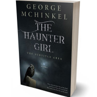 3D view of Premade Horror Book Cover - Shark