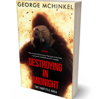 3D view of Premade Mystery & Thriller & Suspense Book Cover - Manhattan