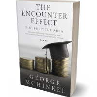 3D view of Premade Business Book Cover - Mercury