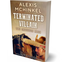 3D view of Premade Historical Book Cover - Barley Corn