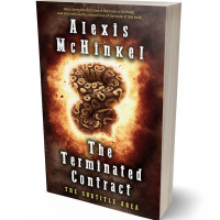 3D view of Premade Action & Adventure Book Cover - Cedar