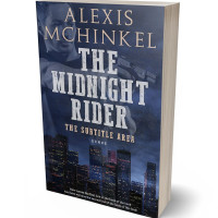 3D view of Premade Romance Book Cover - Ebony Clay