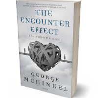 3D view of Premade Romance Book Cover - Iron