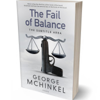 3D view of Premade Mystery & Thriller & Suspense Book Cover - Iron