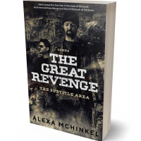 3D view of Premade Mystery & Thriller & Suspense Book Cover - Thunder